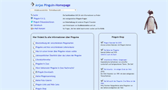 Desktop Screenshot of anjaspinguine.de